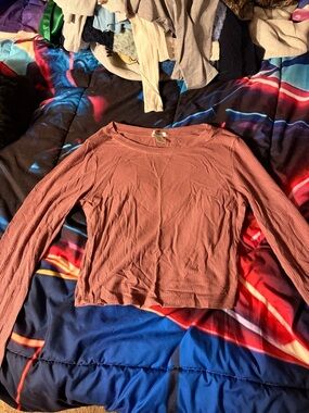 Bozzolo ribbed long sleeve top